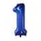 Dark Blue Number Foil Balloon, Giant Helium Party Balloons for Children Birthday, Baby Shower & Graduation Decor