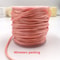 2MM Braided Macrame Cord Silk Rope Thread for DIY Chinese Knot, Satin Bracelets, Jewelry Making & Craft Beading Supplies