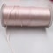 2MM Braided Macrame Cord Silk Rope Thread for DIY Chinese Knot, Satin Bracelets, Jewelry Making & Craft Beading Supplies