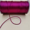 2MM Braided Macrame Cord Silk Rope Thread for DIY Chinese Knot, Satin Bracelets, Jewelry Making & Craft Beading Supplies
