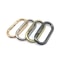 Openable Oval Spring Ring Buckle Clip for Leather Handbag Strap Keyring Pendant Key Chain Dog Collar Carabiner Connector