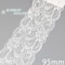 White Lace Ribbon Webbing 5 YardsRoll Polyester Fabric Trim For Gift Packing DIY Sewing Crafts Dec 7
