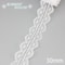 White Lace Ribbon Webbing 5 YardsRoll Polyester Fabric Trim For Gift Packing DIY Sewing Crafts Dec 22