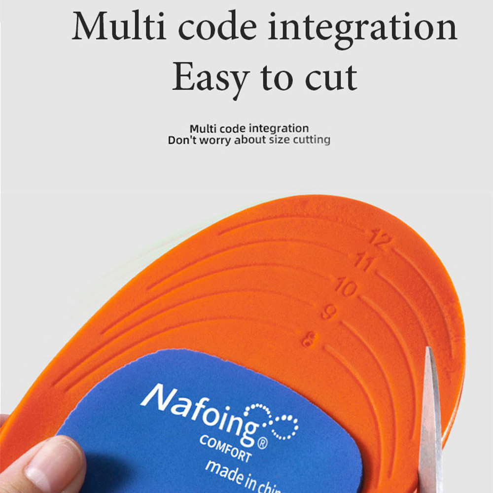 Orthopedic Insoles for Flat Feet, Arch Support Running Shoe Inserts, Comfort Footbeds for Pressure Relief and Alignment