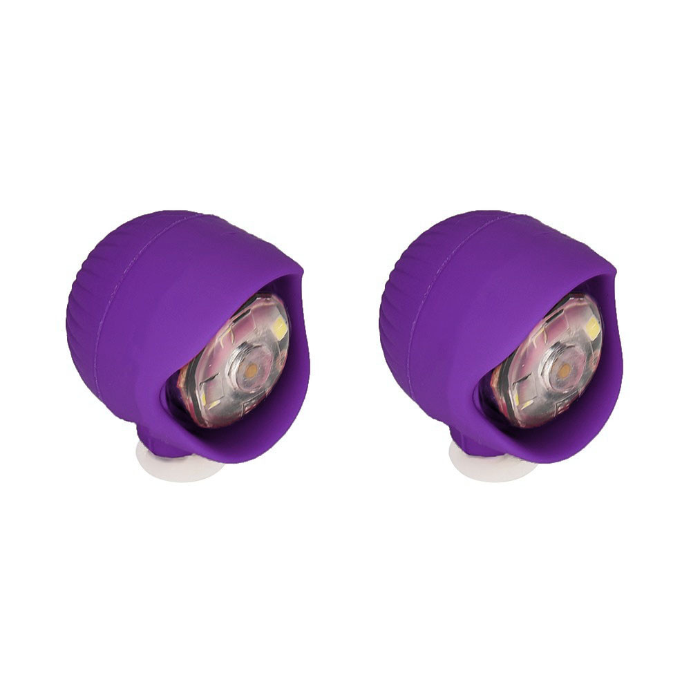 LED Shoe Charms Lights, PVC Accessories for Night Walks, Dog Walks, Safety Running, Light Modes Glowing Shoe Decoration