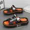 Men Massage Slippers, Soft Indoor Outdoor Clogs, Comfortable Beach Sandals & Casual Slides for Home, Shower, Trave Use