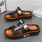 Men Massage Slippers, Soft Indoor Outdoor Clogs, Comfortable Beach Sandals & Casual Slides for Home, Shower, Trave Use