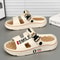 Men Massage Slippers, Soft Indoor Outdoor Clogs, Comfortable Beach Sandals & Casual Slides for Home, Shower, Trave Use