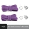 Flat Elastic Shoe Laces No Tie for Sneakers, Quick Shoelace Clips for Kids & Adults, Stretch Lock Laces for Running