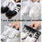 Wide Fancy Lace Shoelaces for Women Sneakers, Flat Decorative Shoe Laces for Casual Shoes, White & Black Footwear