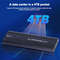 NVME M.2 SSD Enclosure 10Gbps Aluminum Case for Solid State Drive External Adapter