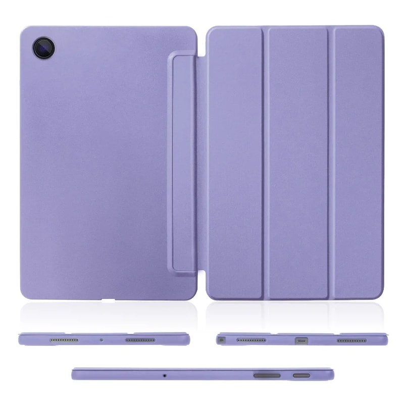 Slim PU Leather Case Fit Samsung Galaxy Tablet with Smart Auto Sleep Wake Function & Adjustable Stand Cover