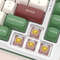 Silent Peach V3 Switch Pre-Lubed, Mute Lemon V3 Linear Tactile Switches for Mechanical Keyboard, 5-Pin Hot Swap Compatib
