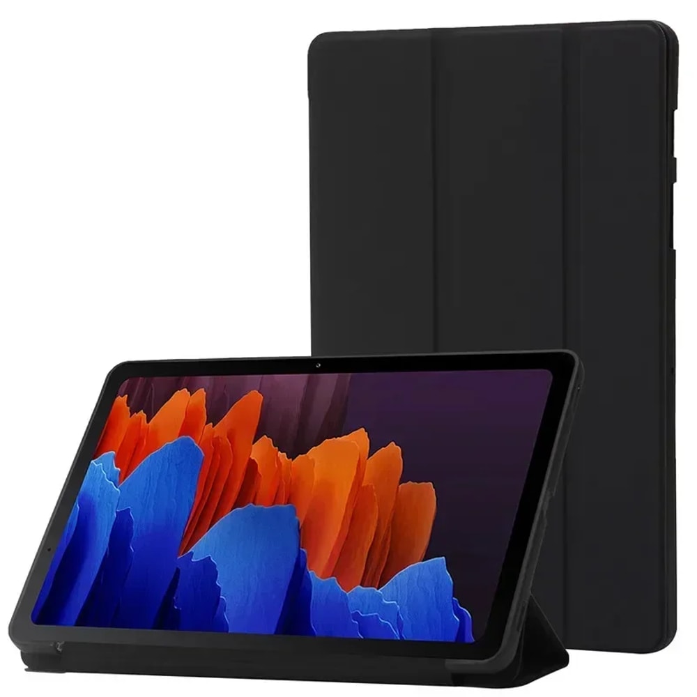 Samsung Tab A9 Plus Case, Trifold Leather Cover with Stand, Soft Back Funda Coque for Galaxy Tab A9+ Table