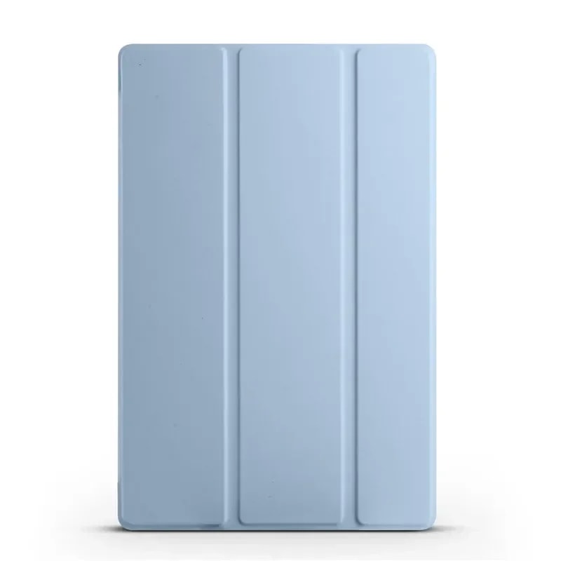 Samsung Tab A9 Plus Case, Trifold Leather Cover with Stand, Soft Back Funda Coque for Galaxy Tab A9+ Table