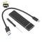 SSD Enclosure Adapter USB 3.2 Gen2 10Gbps M2 SSD Case USB-C External Enclosure Compatible with M, B, B&M Key Drives
