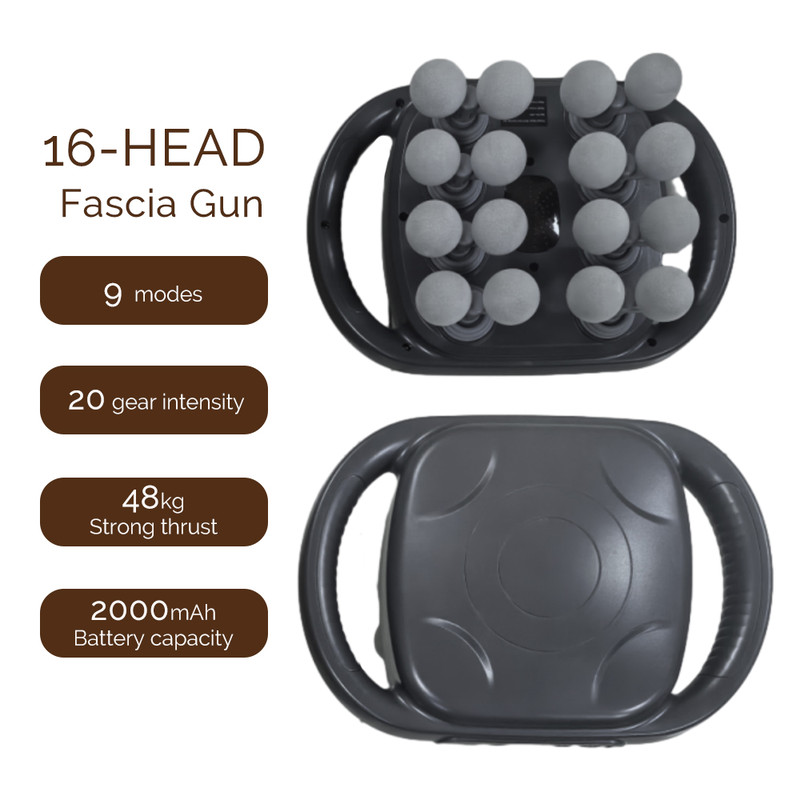 Fascia Gun High-Frequency Vibration Body Massage Gun for Back, Waist, Neck, Shoulder – Deep Muscle masajeador for Pain