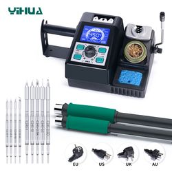 yihua 982 repair heating soldering iron station – compatible with c210 solder iron handle for electronic welding rework