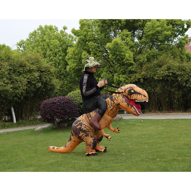 TREX Monster Inflatable Costume  BlowUp Dinosaur Cosplay Suit For Halloween Christmas  Parties Men  1