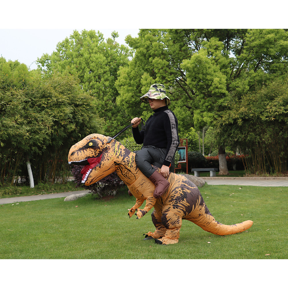 TREX Monster Inflatable Costume  BlowUp Dinosaur Cosplay Suit For Halloween Christmas  Parties Men  2