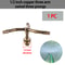 Automatic Rotating Sprinkler Copper 360 Lawn Irrigation Nozzle Durable Brass Watering Spray For Gar 7