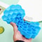 Reusable Honeycomb Ice Cube Tray Silicone Mold BPA-Free with Lid, Easy Release for Whiskey, Cocktails, Frozen Treats