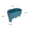 Plastic Drainage Bowl for Kitchen, Multi Functional Filter Basket, Cute Elephant Shaped Strainer Organizer