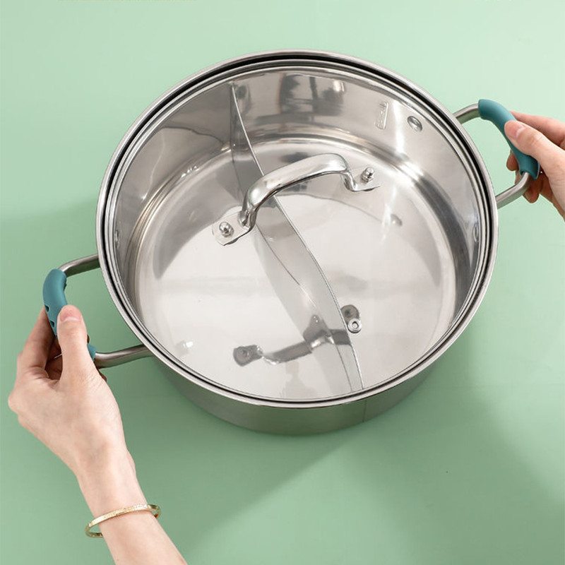 Heat Insulated Silicone Pan Handle Cover 2Pcs, Kitchen Assist Holder Grip Sleeve for Hot Cookware and Frying Pans