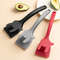 Silicone Grip Shovel Clip Flip Tongs Spatula Clamp For Egg Steak Pancake Fried Turners Cooking Tool 1