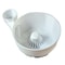 Portable Vegetable Washer Fruit Wash Bowl, Food Washing Spinner, Kitchen Auto Cleaning Machine for Quick Draining