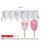 Silicone 6 Skulls Ice Cream Mold for Homemade Popsicles, Kitchen Supplies Ice Maker, Chocolate Candy Tray