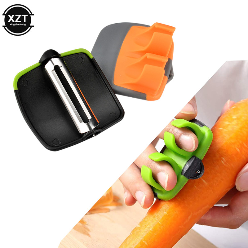 Swift Hand Palm Vegetable Fruit Peeler, Multifunctional Slicer Tool, Kitchen Helper for Quick Peeling