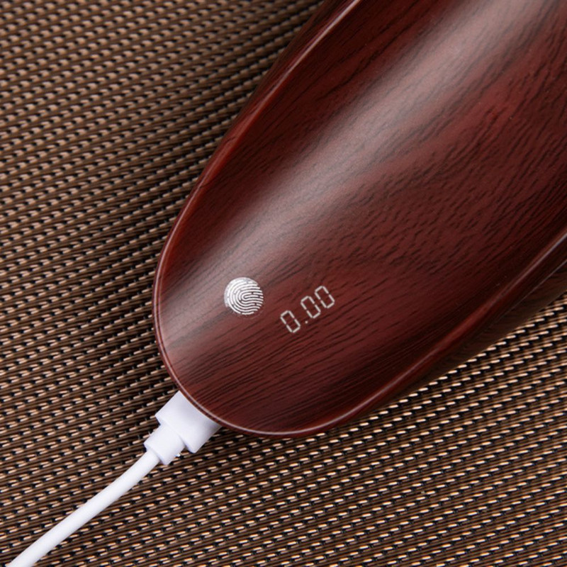 Digital Wood Texture Coffee Scale, Household Touch Sensor Tea Scale, Professional Accurate Kitchen Scale for Seasoning