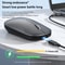 DPI Adjustable Wireless Bluetooth Mouse Dual Mode, 2.4G Type-C Rechargeable, Silent Ergonomic Portable Mouse