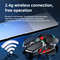 Wireless 2.4G Gaming Mouse RGB, Silent Rechargeable Mechanical E-sports Mouse for Computer, Laptop Use