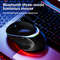 Light Emitting Wireless Bluetooth Mouse Rechargeable, Type C Interface, Dual Side Use, 3 Channel Switching Mode