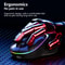Light Emitting Wireless Bluetooth Mouse Rechargeable, Type C Interface, Dual Side Use, 3 Channel Switching Mode