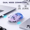 A2 Transparent RGB Wireless Gaming Mouse, BT , 2.4G, Digital Display, Rechargeable, PixArt Sensor, Adjustable DP