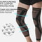 Full Leg Compression Sleeve, Copper Knee Support for Thigh Knee Calf, Reduce Varicose Veins Swelling