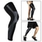 Full Leg Knee Brace for Men Women, Outdoor Sport Whole Leg Compression Sleeve, UV Leg Support Sleeves Cycling Leg Warmer