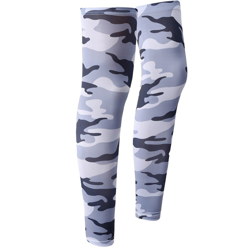 Outdoor Sports Leggings Running Basketball Anti UV, Summer Cycling Leg Compression Sleeves, Quick Dry Knee Protection