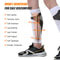 Running Leg Compression Sleeves 1 Pair, Shin Splint Calf Compression Sleeve, Footless Socks for Men and Women