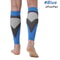 Running Leg Compression Sleeves 1 Pair, Shin Splint Calf Compression Sleeve, Footless Socks for Men and Women