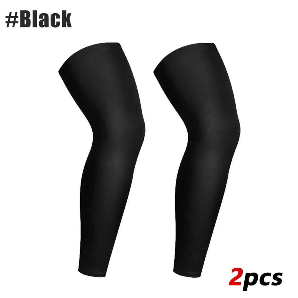 Compression Leg Sleeves for Men and Women, Knee and Calf Support for Running, Sports, Basketball, Pain Relief