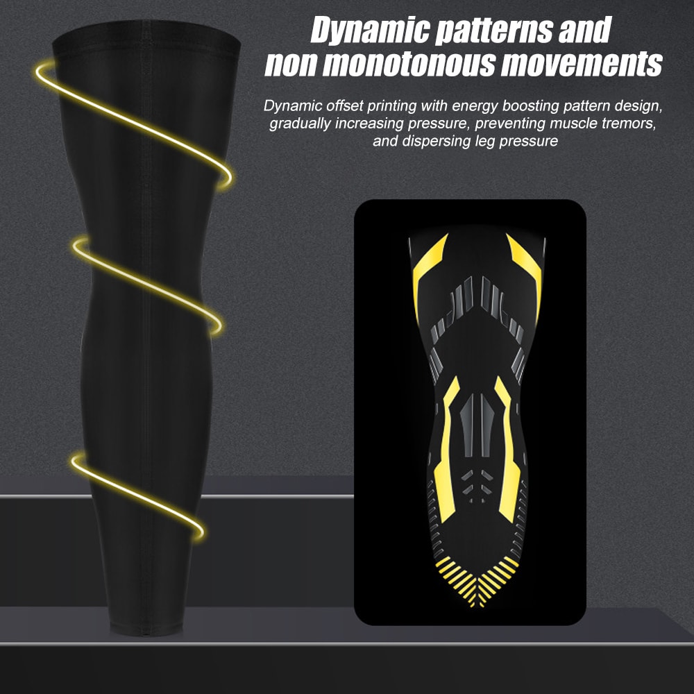 Knee Compression Sleeve for Basketball, Volleyball, Football, Adult Sports Knee Brace Support, Breathable Leg Sleeve