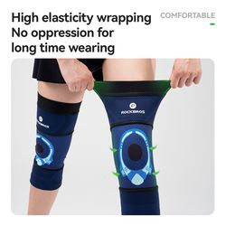 knee pads for men women pressurized, elastic sports knee support, outdoor running cycling joint protection