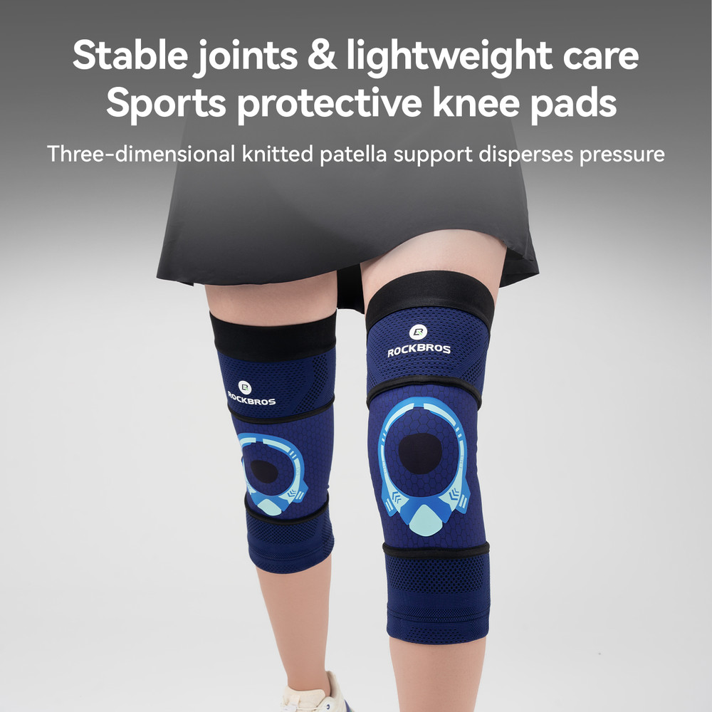 Knee Pads for Men Women Pressurized, Elastic Sports Knee Support, Outdoor Running Cycling Joint Protection