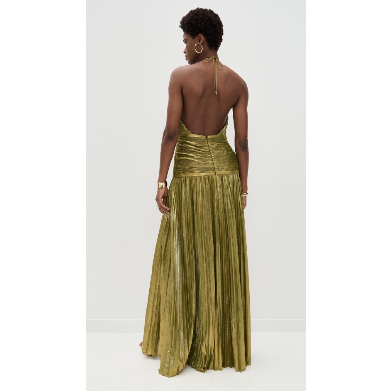 Luxurious Women Corset Party Dress, Sexy Off Shoulder Halter Cocktail Gown, Celebrity Long Prom Guest Dress with Slit