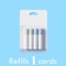 Refillable Strong Adhesive Solid Glue Stick Quick Drying Nontoxic Safe Washable For Office School S 8