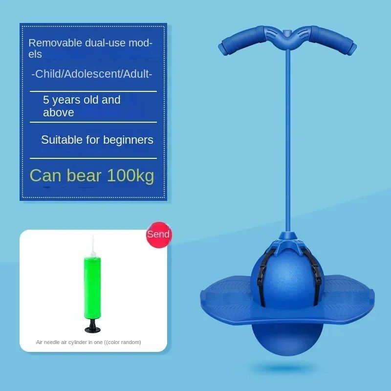 Childrens Bouncing Ball Frog Jump Equipment Long Height Exercise Balance Training For High Jump 6